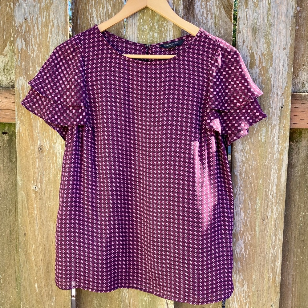Flowy Smocked Top